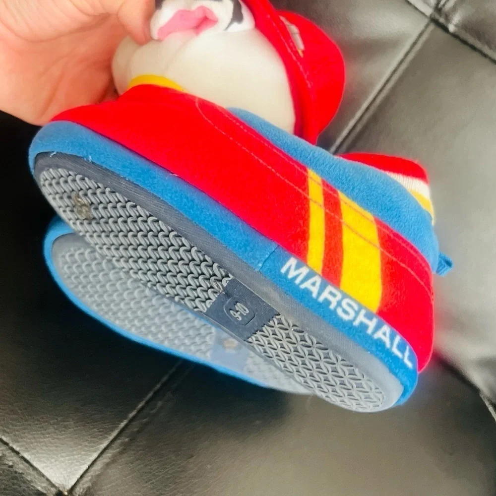 Nickelodeon Paw Patrol Slippers 9-10 Light Up Toddler Chase Marshall Nick Jr